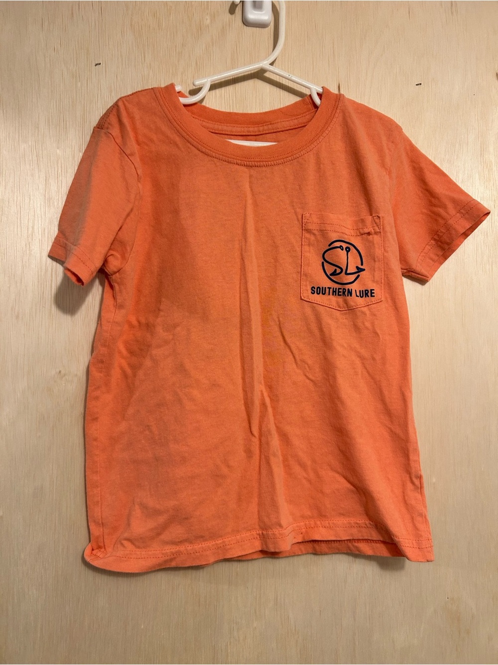 Southern Lure Kids' Short Sleeve Pocket Tee - Orange